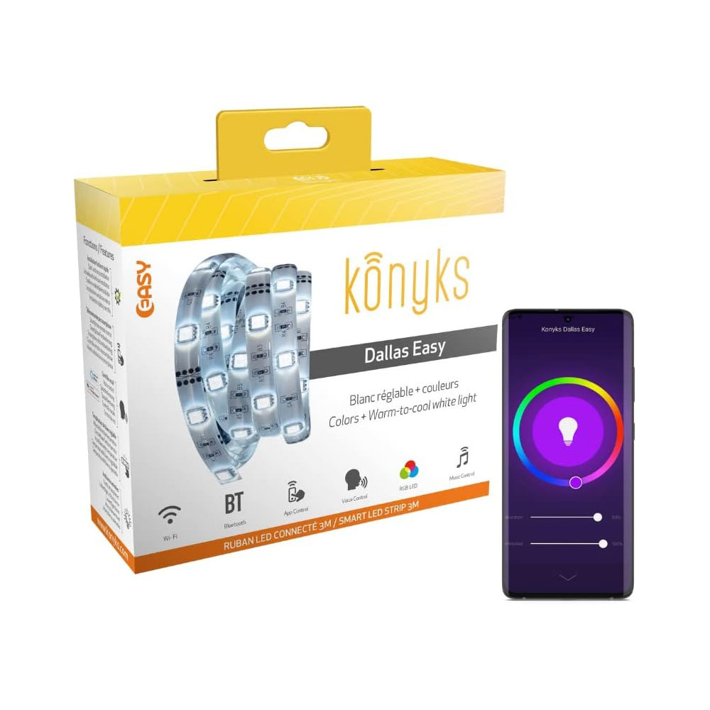 Ruban LED connecté Konyks Dallas Easy