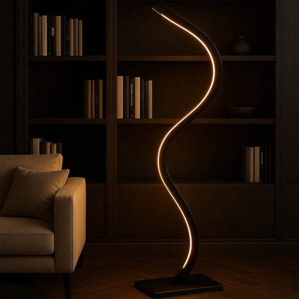 Lampadaire design salon forme s couv1