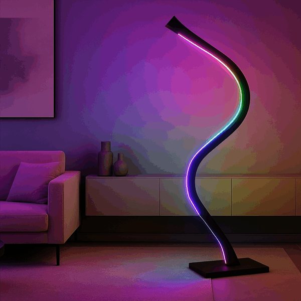 Lampadaire design salon forme s couv1rgb
