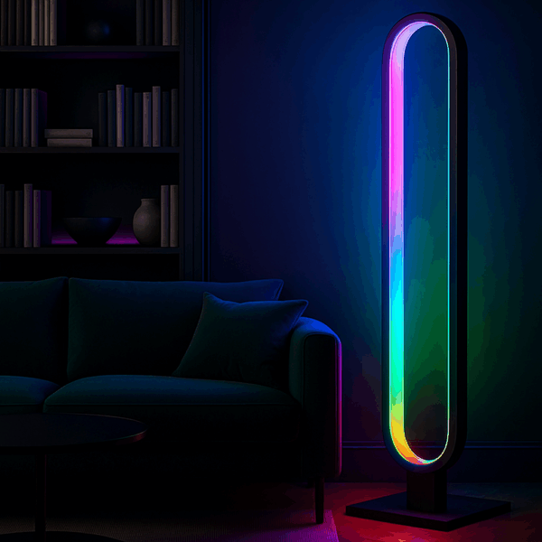 Lampadaire décoratif modèle OVAL C couv