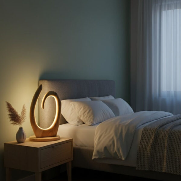 Lampe moderne pour salon modèle L'Essence couv NC2