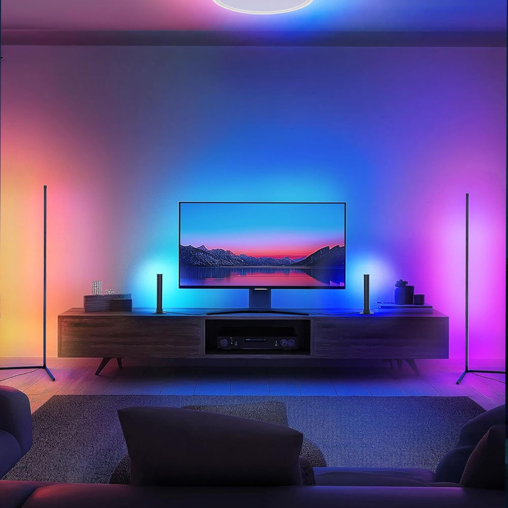 Lampadaire Led sur pied 100cm modèle KONA